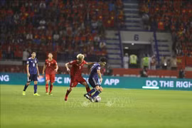 Bộ trưởng Nguyễn Ngọc Thiện khen ngợi tinh thần thi đấu của đội tuyển VN