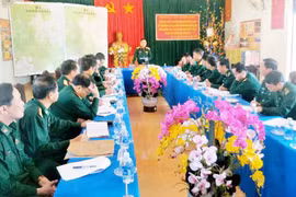 Kiểm tra công tác phòng-chống tội phạm trên tuyến biên giới