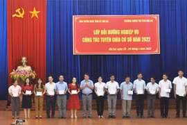 Gia Lai: Bồi dưỡng nghiệp vụ cho 88 cán bộ tuyên giáo cấp huyện và cơ sở