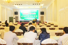 Gia Lai: 30 học viên tham gia tập huấn kỹ thuật xây dựng đề án