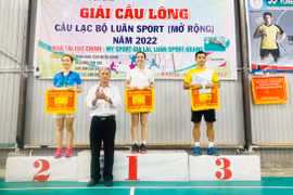 Kbang: Tổ chức giải cầu lông mở rộng năm 2022 lớn nhất từ trước đến nay