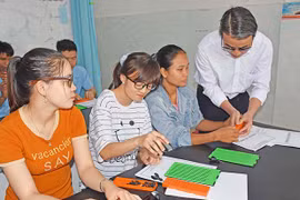 "Điểm tựa" của người khiếm thị