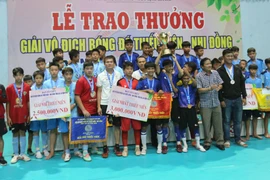 Giải Vô địch bóng đá Thiếu niên-Nhi đồng tỉnh năm 2022: Pleiku School và huyện Đak Đoa lên ngôi vô địch