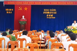 Ia Pa: Khai giảng lớp bồi dưỡng cấp ủy cơ sở khóa 1