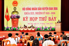 Hội đồng nhân dân huyện Đak Đoa tổ chức kỳ họp thứ 7