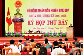 Hội đồng nhân dân huyện Đak Đoa tổ chức kỳ họp thứ 7