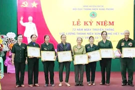 Hội Cựu Thanh niên xung phong huyện Chư Sê xây 6 căn nhà mới cho hội viên