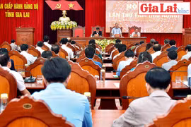 Hội nghị lần thứ 8 Ban Chấp hành Đảng bộ tỉnh Gia Lai khóa XVI (mở rộng)