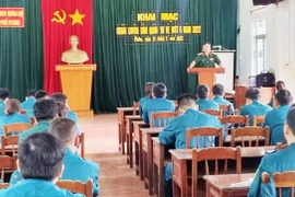 Pleiku: Huấn luyện lực lượng dân quân tự vệ đợt 6 năm 2022