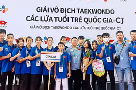 16 võ sĩ Gia Lai tranh tài ở Giải vô địch Taekwondo các lứa tuổi trẻ quốc gia