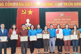 Liên đoàn Lao động huyện Mang Yang tổ chức Hội nghị Ban Chấp hành lần thứ 11 (mở rộng)