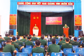 Gia Lai bế mạc tập huấn ngành Dân quân tự vệ năm 2022