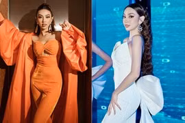 Tạm rời xa váy áo cut-out nóng bỏng, Thùy Tiên làm mới phong cách bằng loạt trang phục lộng lẫy