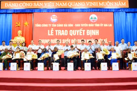 Tổng Công ty Tân Cảng Sài Gòn: Phụng dưỡng suốt đời 10 thân nhân liệt sĩ, người có công với cách mạng tỉnh Gia Lai