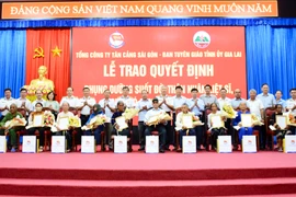 Tổng Công ty Tân Cảng Sài Gòn: Phụng dưỡng suốt đời 10 thân nhân liệt sĩ, người có công với cách mạng tỉnh Gia Lai