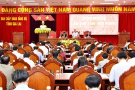 Khai mạc Hội nghị lần thứ 8 Ban Chấp hành Đảng bộ tỉnh Gia Lai khóa XVI (mở rộng)