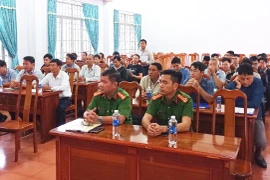 Công ty Cao su Chư Sê tập huấn nghiệp vụ phòng cháy chữa cháy