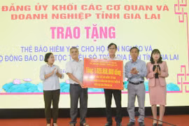 Gia Lai: Trao 23.176 thẻ bảo hiểm y tế cho hộ cận nghèo, hộ dân tộc thiểu số