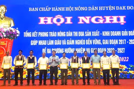 Đak Đoa: 7.420 hộ nông dân đạt danh hiệu sản xuất kinh doanh giỏi