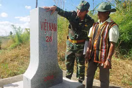 Già làng Rơ Châm Tích: "Cột mốc sống" trên biên giới
