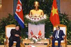 Thủ tướng Nguyễn Xuân Phúc hội kiến Chủ tịch Triều Tiên Kim Jong-un