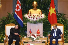 Thủ tướng Nguyễn Xuân Phúc hội kiến Chủ tịch Triều Tiên Kim Jong-un