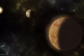 Phát hiện "hệ mặt trời" già với 2 siêu trái đất