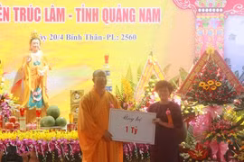 Vì sao Cty TNHH Chùa Ba Vàng Quảng Nam ngừng xây chùa nghìn tỷ?