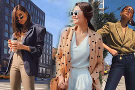 Mặc đẹp cùng xu hướng blazer xuân hè 2019