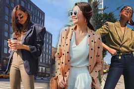 Mặc đẹp cùng xu hướng blazer xuân hè 2019