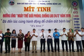 Gia Lai: Mít tinh hưởng ứng "Ngày Thế giới phòng, chống lao 24-3"