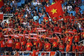 Vững tin vào chiến thắng của đội tuyển Việt Nam