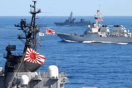 Tàu sân bay Mỹ tham gia cuộc tập lớn nhất trong lịch sử Nhật Bản