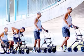 Xung điện giúp người bị liệt có thể tự đi