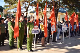 Ia Grai: Mít tinh nhân "Tháng hành động quốc gia phòng, chống HIV/AIDS"