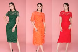 Bà xã Đăng Khôi gợi ý váy dạo phố