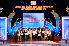34 đơn vị giành Giải thưởng Công nghệ Số Việt Nam 2018