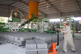 Gian nan lộ trình phát triển vật liệu không nung