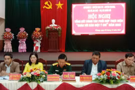 Gia Lai tổng kết công tác phối hợp "Quân với dân một ý chí"