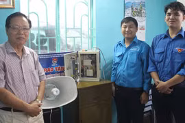 Nhóm bạn trẻ sáng chế hệ thống báo động không dây tại các khu dân cư