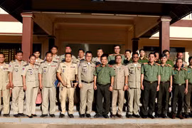 Công an tỉnh Gia Lai làm việc với Công an tỉnh Ratanakiri