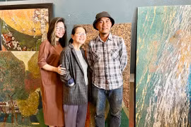 Năng lượng bình an từ nét cọ