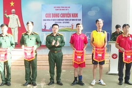 Huyện Đức Cơ giành giải nhất Giải Bóng chuyền lực lượng vũ trang