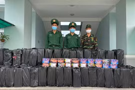 Tây Ninh: Phát hiện vụ vận chuyển gần 630 kg pháo lậu qua biên giới