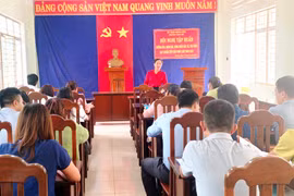 Tập huấn nghiệp vụ hướng dẫn đánh giá xã, thị trấn đạt chuẩn tiếp cận pháp luật