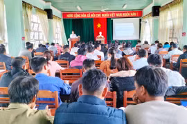 Kbang: 130 đại biểu tham gia tập huấn xây dựng nông thôn mới