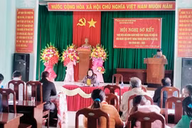 Kbang sơ kết mô hình điểm Giảm thiểu tình trạng tảo hôn và hôn nhân cận huyết thống