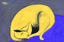 ''Mèo du Xuân'': Gần 100 tác phẩm độc đáo đón năm mới Quý Mão 2023