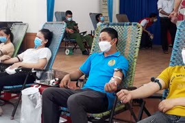 Các địa phương, đơn vị tham gia hiến máu tình nguyện