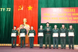 Công ty TNHH một thành viên 72 đạt lợi nhuận hơn 20 tỷ đồng